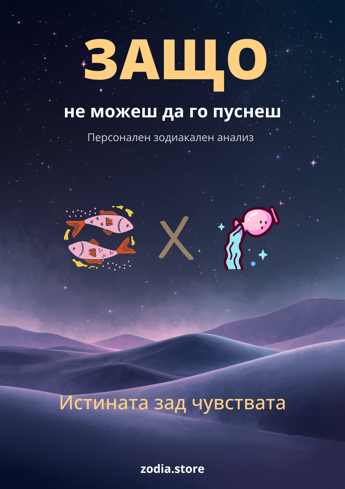 Защо не можеш да го пуснеш? (Риби × Водолей)