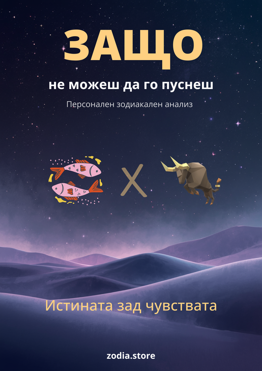 Защо не можеш да го пуснеш? (Риби × Телец)