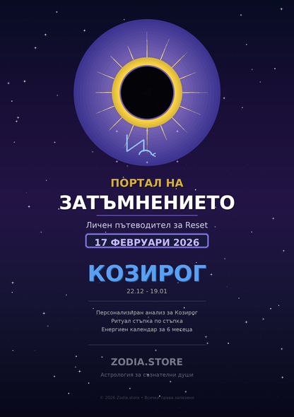 Портал на затъмнението: Личен пътеводител | 17 февруари 2026