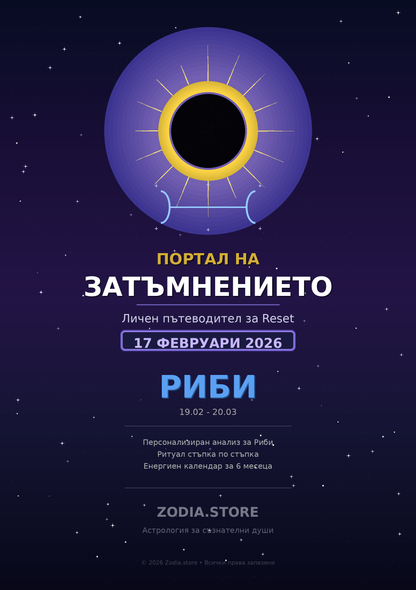 Портал на затъмнението: Личен пътеводител | 17 февруари 2026
