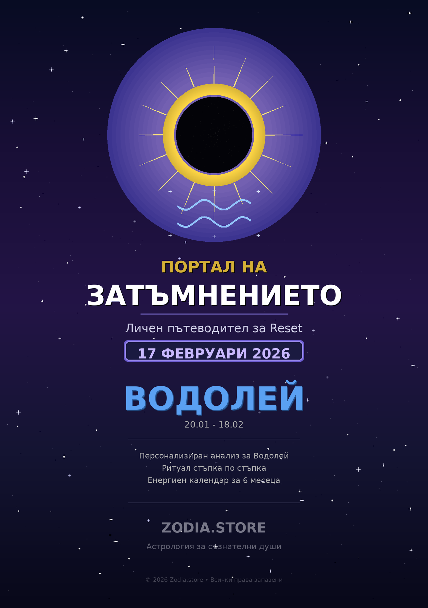 Портал на затъмнението: Личен пътеводител | 17 февруари 2026