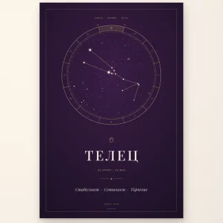 Енергиен постер Телец
