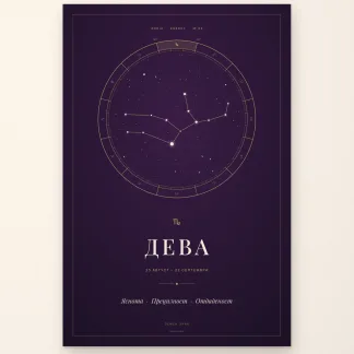 Енергиен постер Дева